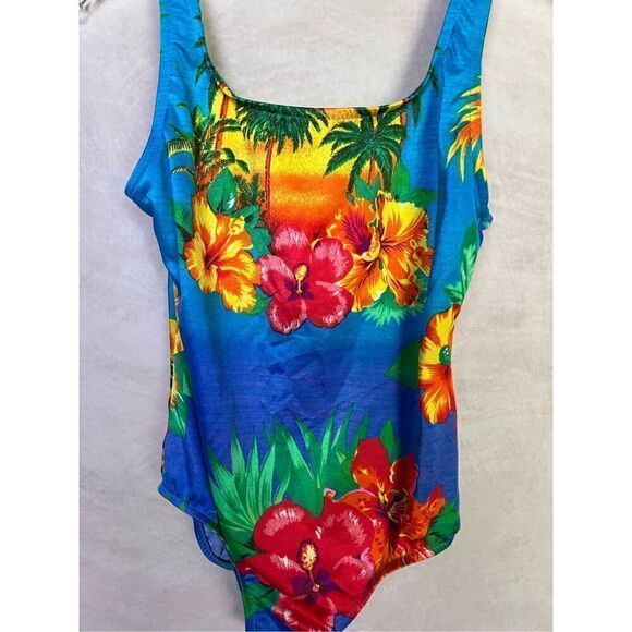 Vintage 1990s Swimsuit Bathing Suit Kids - Picture 2 of 4